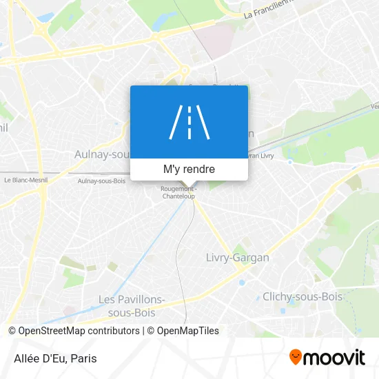 Allée D'Eu plan