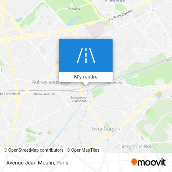 Avenue Jean Moulin plan