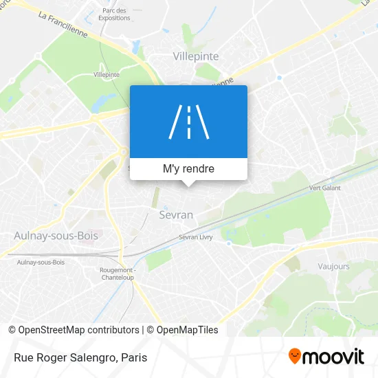 Rue Roger Salengro plan
