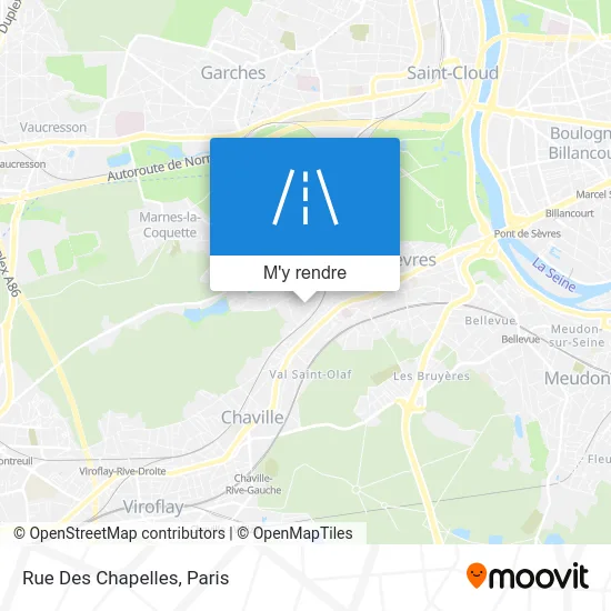 Rue Des Chapelles plan