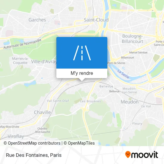 Rue Des Fontaines plan