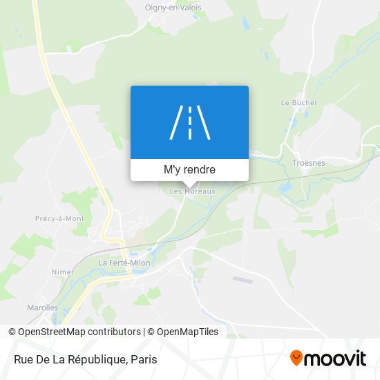 Rue De La République plan