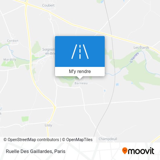 Ruelle Des Gaillardes plan