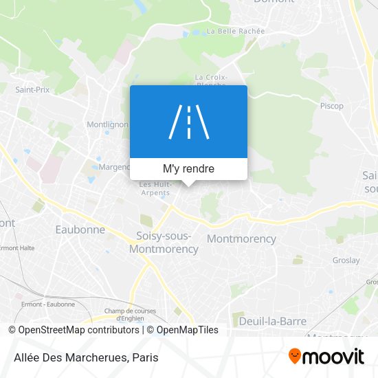 Allée Des Marcherues plan