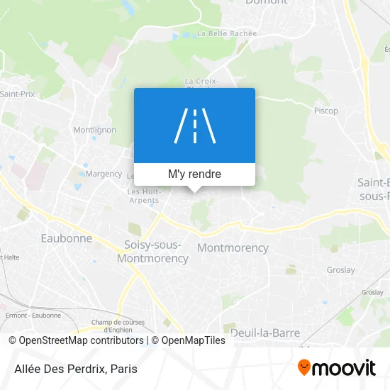 Allée Des Perdrix plan