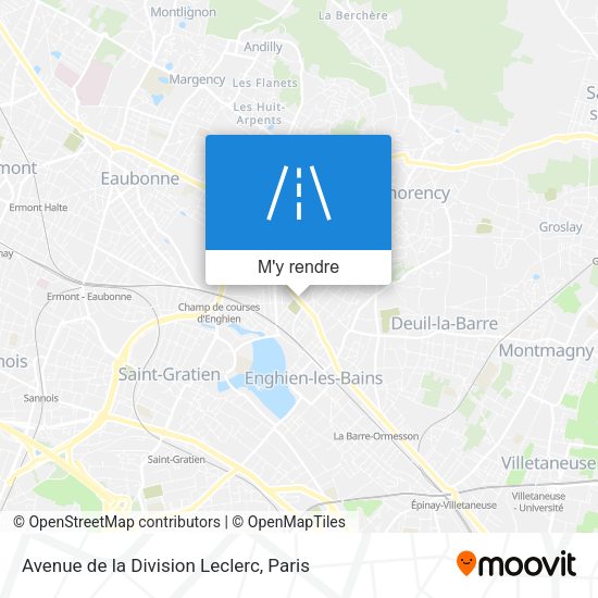 Avenue de la Division Leclerc plan