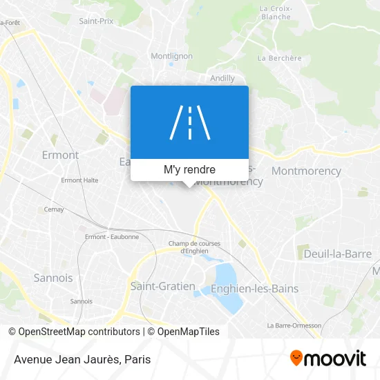 Avenue Jean Jaurès plan