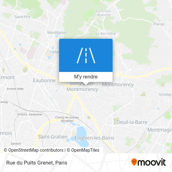 Rue du Puits Grenet plan