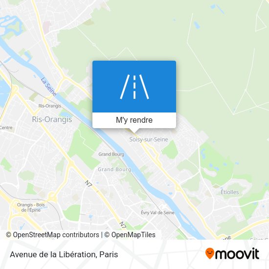Avenue de la Libération plan
