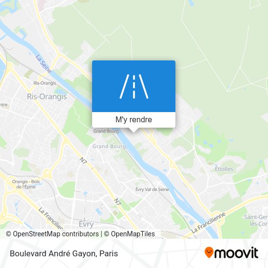 Boulevard André Gayon plan
