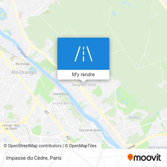 Impasse du Cèdre plan