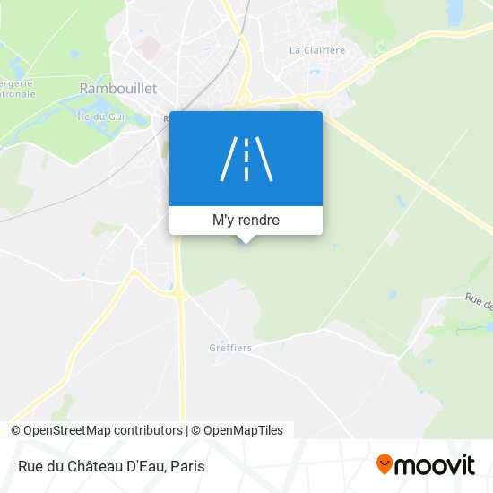 Rue Du Château D'Eau plan