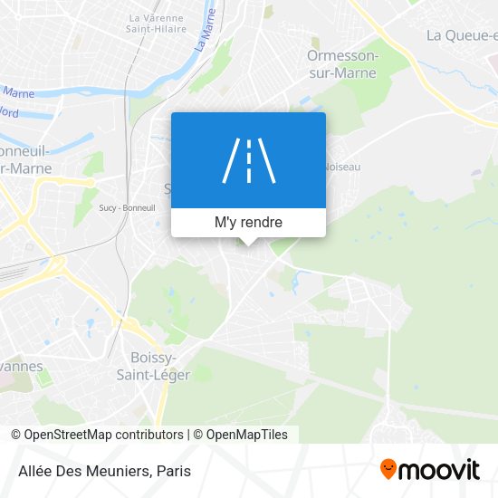 Allée Des Meuniers plan