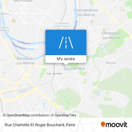 Rue Charlotte Et Roger Bouchard plan