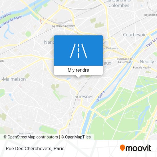 Rue Des Cherchevets plan