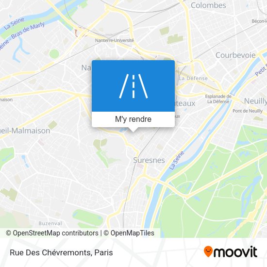 Rue Des Chévremonts plan