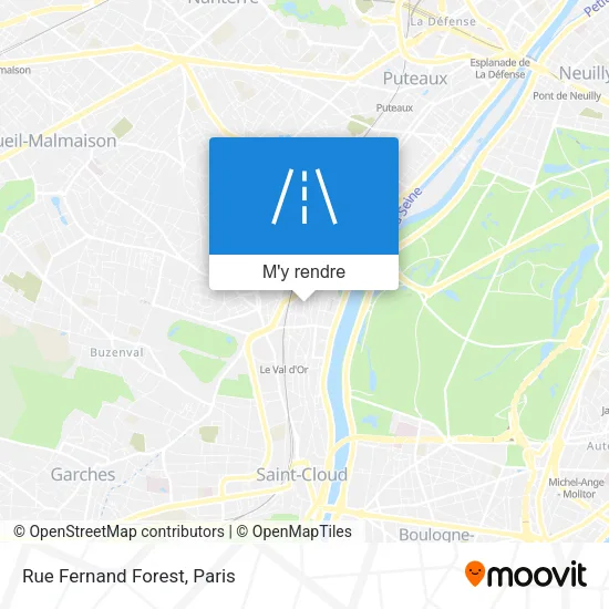 Rue Fernand Forest plan