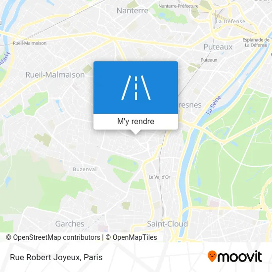 Rue Robert Joyeux plan