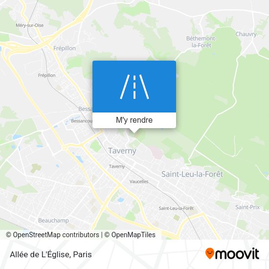 Allée de L'Église plan