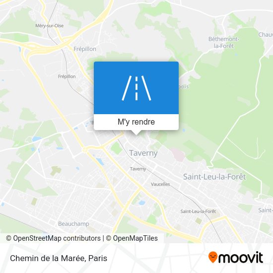 Chemin de la Marée plan