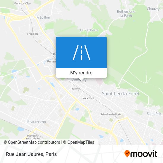 Rue Jean Jaurès plan