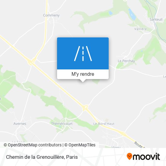 Chemin De La Grenouillère plan