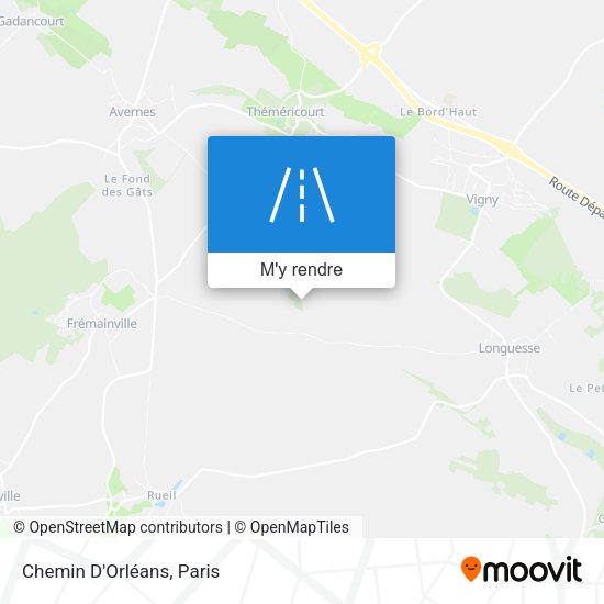 Chemin D'Orléans plan