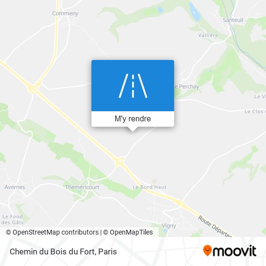 Chemin Du Bois Du Fort plan