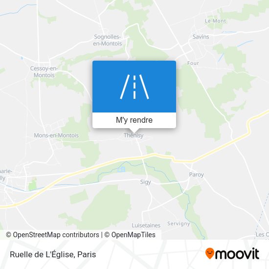 Ruelle de L'Église plan