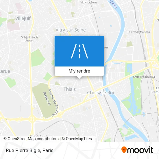 Rue Pierre Bigle plan