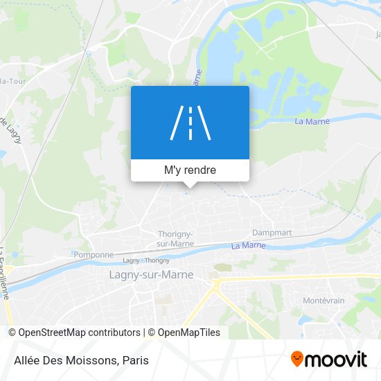 Allée Des Moissons plan
