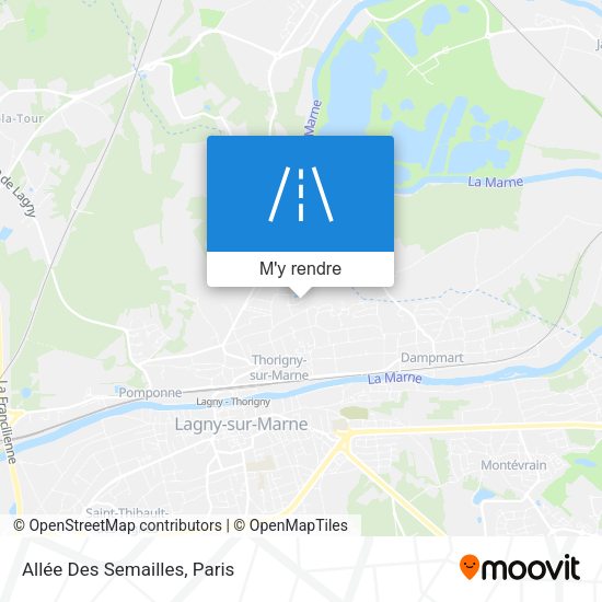Allée Des Semailles plan