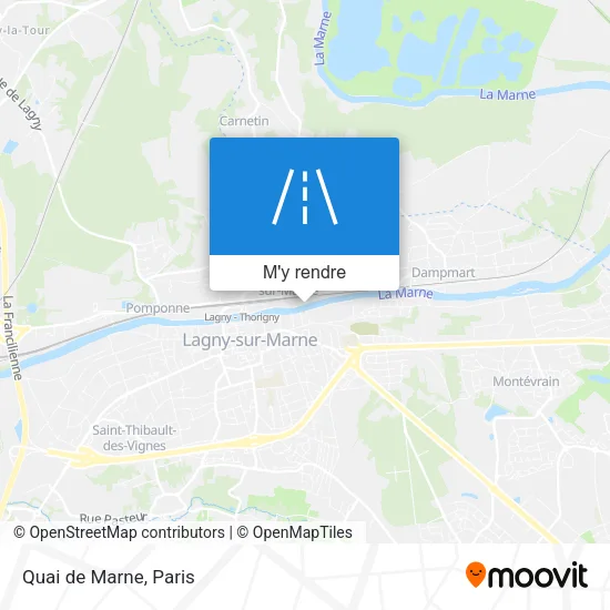 Quai de Marne plan