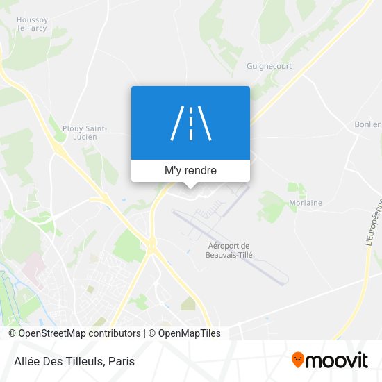 Allée Des Tilleuls plan