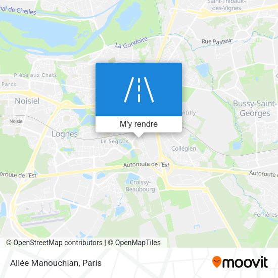 Allée Manouchian plan