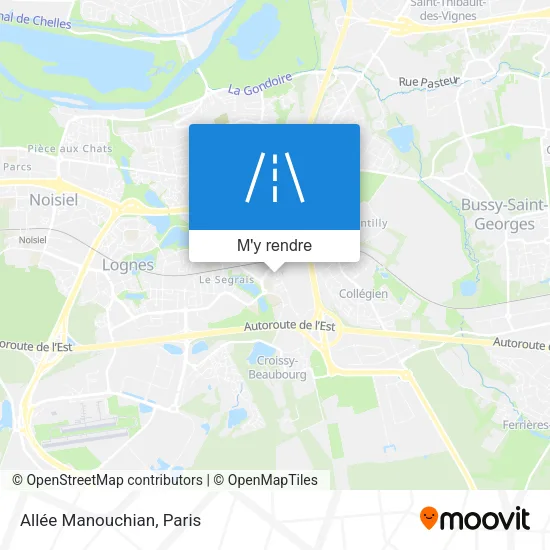 Allée Manouchian plan