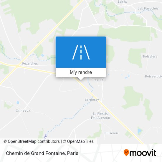 Chemin de Grand Fontaine plan