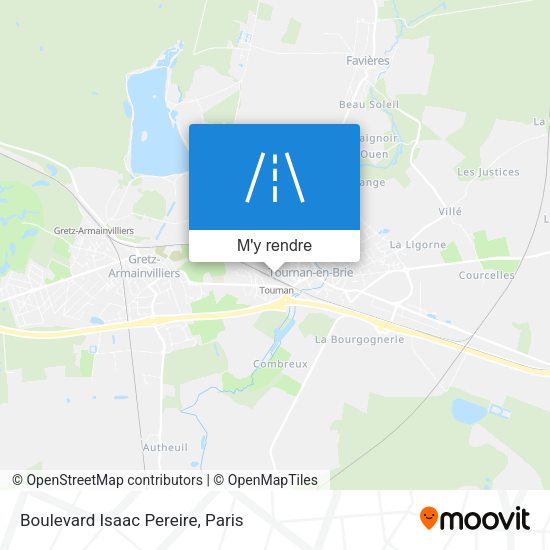 Boulevard Isaac Pereire plan