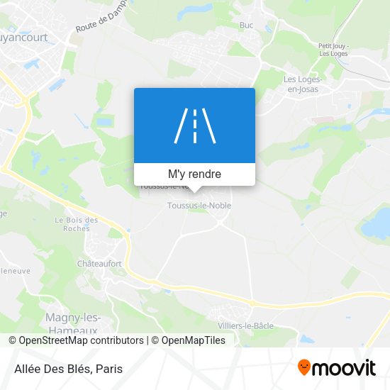 Allée Des Blés plan