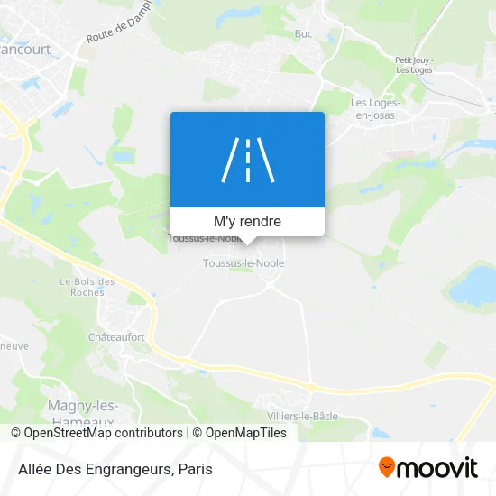 Allée Des Engrangeurs plan