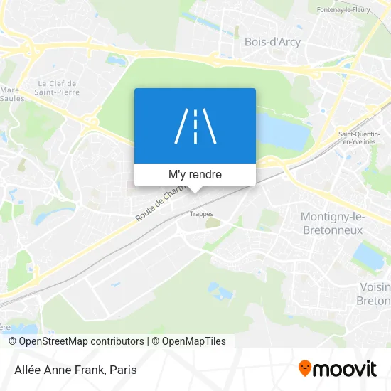 Allée Anne Frank plan