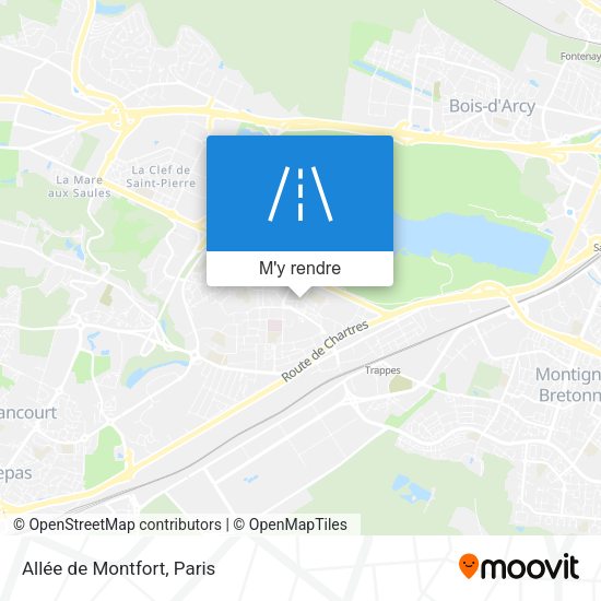 Allée de Montfort plan