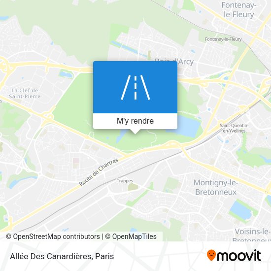 Allée Des Canardières plan