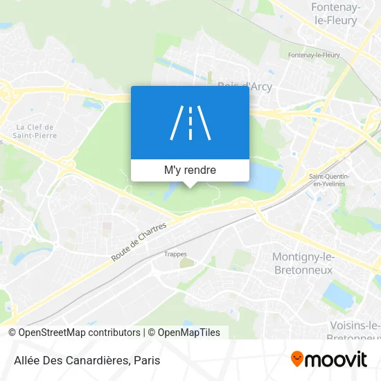 Allée Des Canardières plan