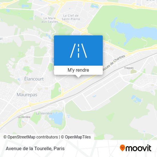 Avenue de la Tourelle plan