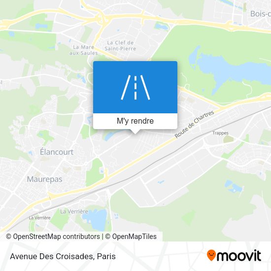 Avenue Des Croisades plan