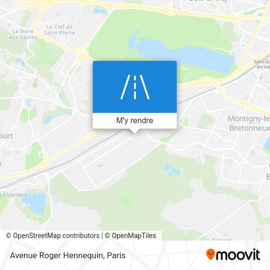 Avenue Roger Hennequin plan