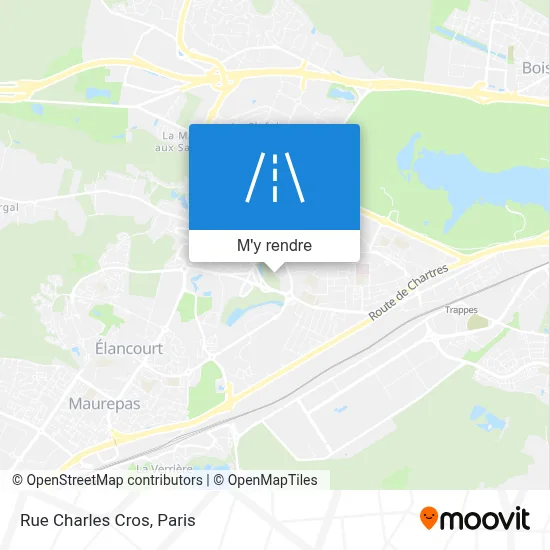 Rue Charles Cros plan