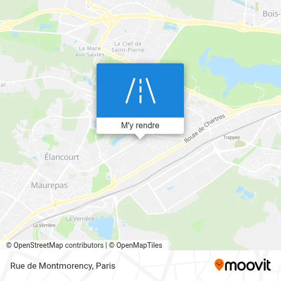 Rue de Montmorency plan