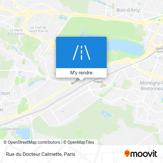 Rue du Docteur Calmette plan